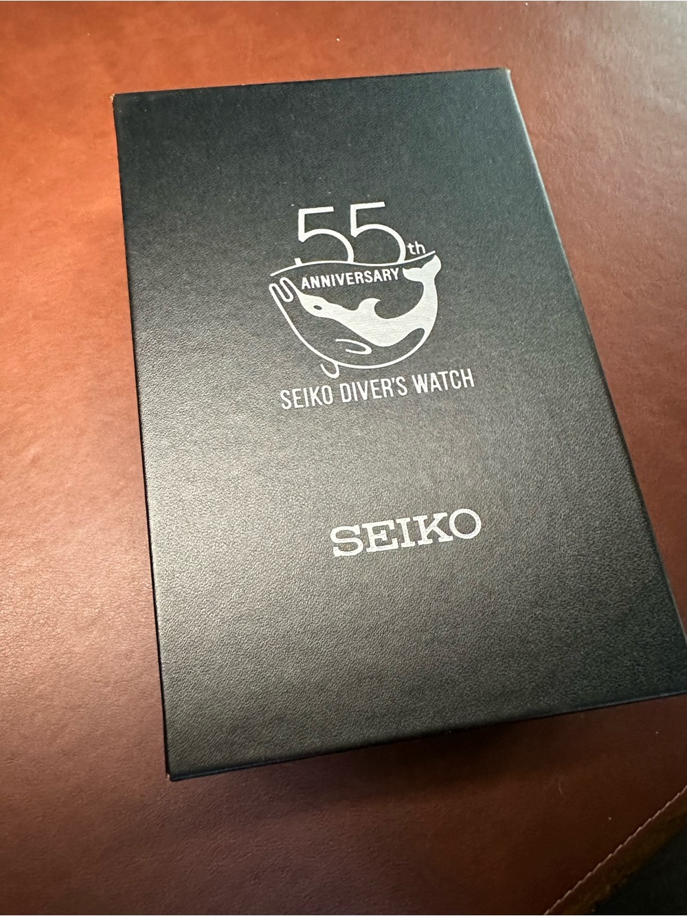 Seiko SBB183 55th anniversary- never worn on bracelet- rubber strap only! - Picture 9 of 11